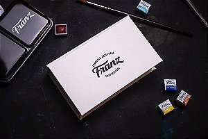 ESTOJO AQUARELA FRANZ | 10 CORES - HALF PANS