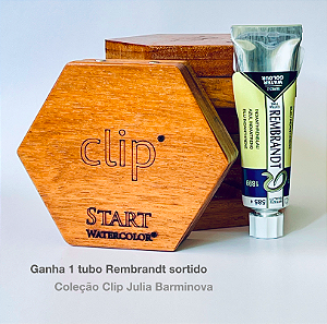 Estojo de madeira Clip | Coleção Julia Barminova | Edição Museu