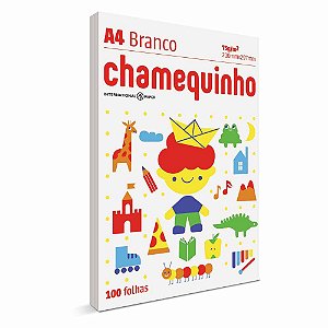 Papel Sulfite Chamequinho A4 - Branco 75g/m2 - Chamex -Embalagem com 300 folhas