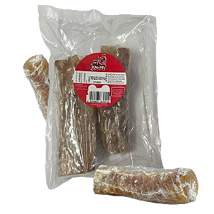 Petisco para Cães Traqueia Bovina Defumada