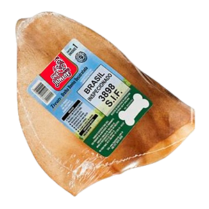 Orelha Bovina Desidratada Para Cães Unidade