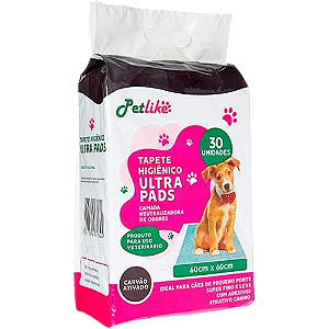 Tapete Higiênico com Carbono Antiodor com 30 Unid.