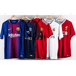 kit 20 camisas de time atacado