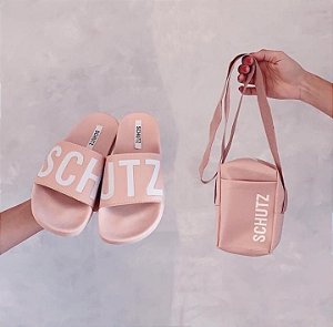 Kit Feminino Chinelo e Bolsa Schutz - Liquidação