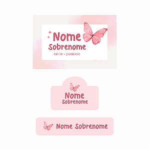 6. Borboleta - kit escolar