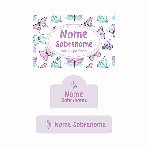 10. Borboleta 2 - kit escolar