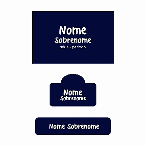 39 - Azul Marinho - kit escolar