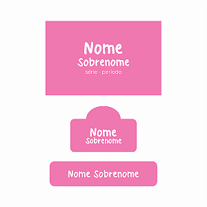 42 - Rosa - kit escolar