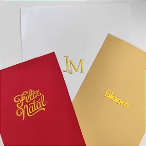 Transfer Metalizado - para Papel