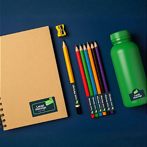 Etiqueta Material Escolar - Temas