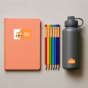 Etiquetas Material Escolar - Animais