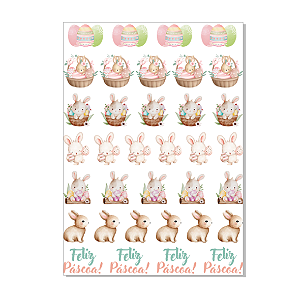 Textil e Papel - Transfer Páscoa 1
