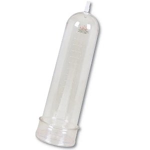Tubo Transparente Para Bomba Peniana 21x5 cm Sexy Fantasy