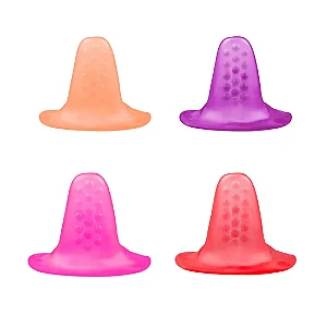 Capa de Língua em Silicone com Saliências Massageadoras Pau Brasil