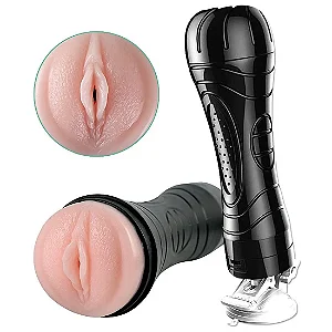 Masturbador Masculino Bussy Vibration com Ventosa Sexy Import