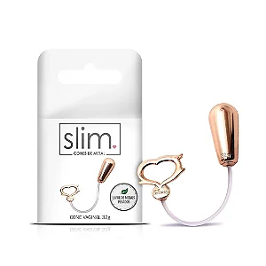 Cone Vaginal Pompoarismo em Metal 32g- 4,1 X 1,9CM Linha Slim Sexy Fantasy