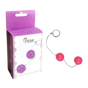 Bolinhas Tailandesas em Duo Balls para Pompoarismo Tamanho G