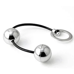 Bolinha Tailandesa com Duas Unidades e Cordão Preto Hard