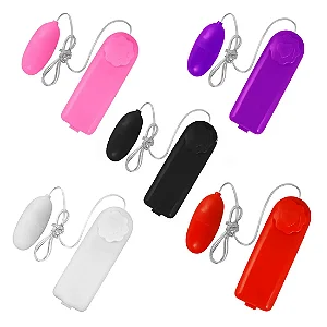 Vibro Ó Bullet Cápsula Vibratória Massageadora Multi Velocidades Sexy Import