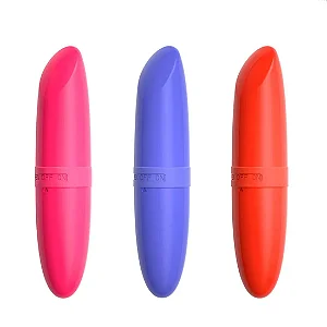 Mini Vibrador em ABS Formato de Batom