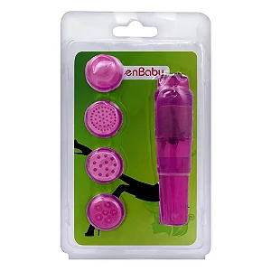 Vibro Mini Massageador com 4 Capas Estimuladoras