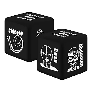 Dado Sado com Posições e Tarefas Diversão ao Cubo