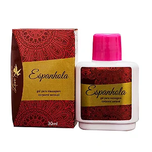 Espanhola Gel para Massagem Sensual 30ml Secret Love