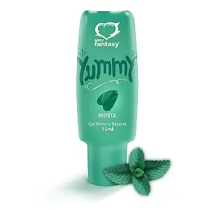 Gel Térmico Beijável Yummy Menta 15ml Sexy Fantasy