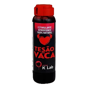 Tesão de Vaca Estimulante Afrodisíaco Natural 10ml K-Lab