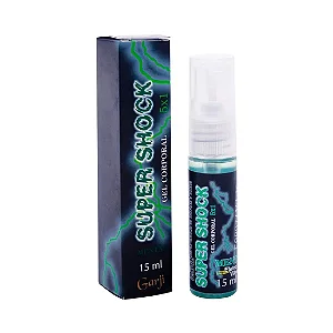 Gel Corporal Eletrizante Super Shock 15ml Garji