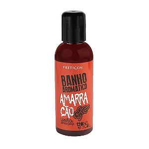 Banho Aromático Amarração Preparação Conceitual 120ml Linha Nova Magia Feitiços Aromáticos