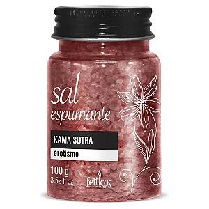 Sal Espumante Erotismo Kama Sutra 100g Feitiços