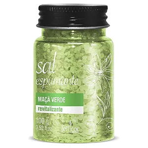 Sal Espumante Revitalizante Maça Verde 100g Feitiços
