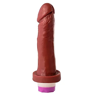 Mon Plaisir Prótese Realística com Vibrador 15,5 X 3,5 cm Soulsex