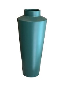 Vaso  Cone G alto Shades verde musgo matte