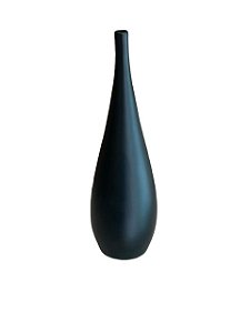 Vaso Garrafa Slin Rafina M preto matte