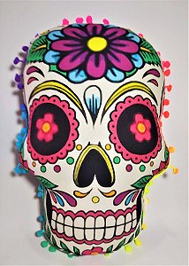 Almofada Mexicana Lady Catrina