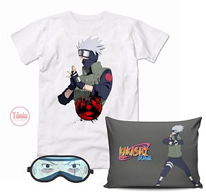 Kit Sasuke Uchiha Naruto Clássico Caneca Almofada Chaveiro - Hot Cloud Shop  - Kit de Presentes - Magazine Luiza