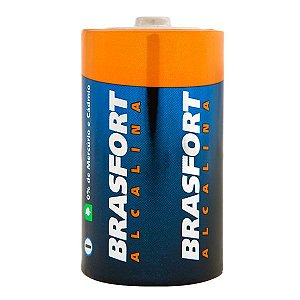 Pilha Alcalina Bateria 9 V 23 A  Brasfort Ref 6304