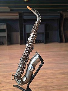 Sax Alto King - VINTAGE - banhado em prata - Fabricado entre 1924-1925 #74671