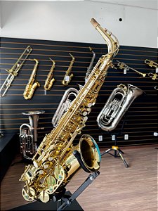 Sax Alto em Mib Eagle Corpo Laqueado SA501 #011706354