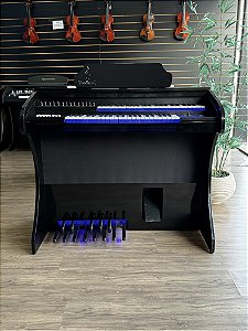 Órgão Eletrônico Rohnes Liz Plus Preto Brilho - Custom By Queroumintrumento
