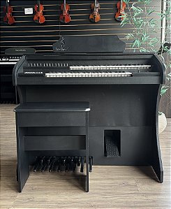 Órgão Eletrônico Rohnes Liz Plus Preto Fosco