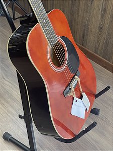 Violão Clássico Schieffer c/ tensor- Red/Black - SCHAG-005
