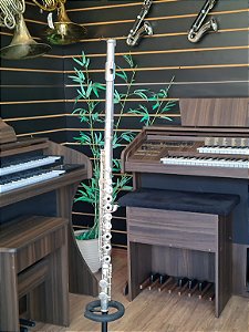 FLAUTA TRANSVERSAL YAMAHA 285SII (SEMINOVA) PARCELAMOS EM ATE 10X S/ JUROS #315221