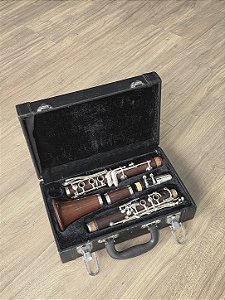 Clarinete de madeira Schieffer (Rosewood) - SEMINOVO #SCHCL-002-160126