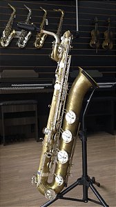 Sax Barítono Suzuki JBBS110GL No Estado #JBBS110GL-160126