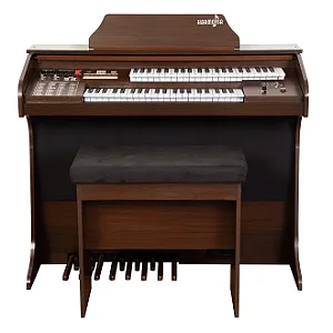 Orgao Eletronico Harmonia HS-45 - Marrom