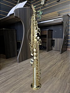 Sax Soprano Reto Eagle SP502 - Laqueado (SEMINOVO) #09123313328