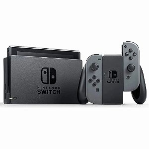 Console Nintendo Switch V1 (Seminovo) - Cinza